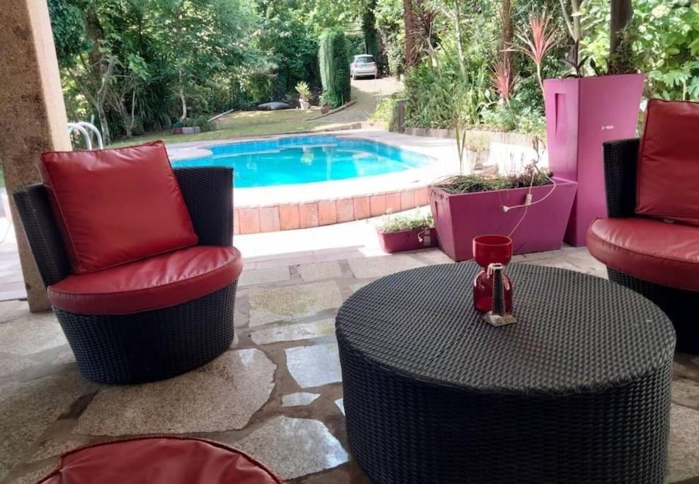 Pool House Au Coeur Du Geres A Rio Caldo Villa Dış mekan fotoğraf